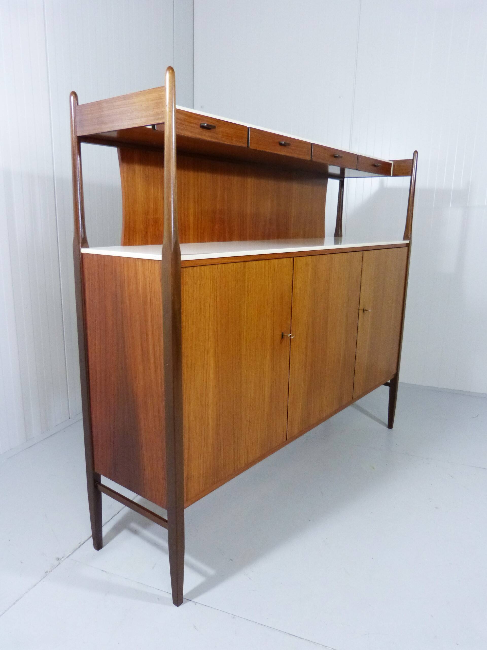 Deutsche Werkstatten Highboard , Germany 1960's