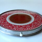 Plat à gâteau art déco années 1930