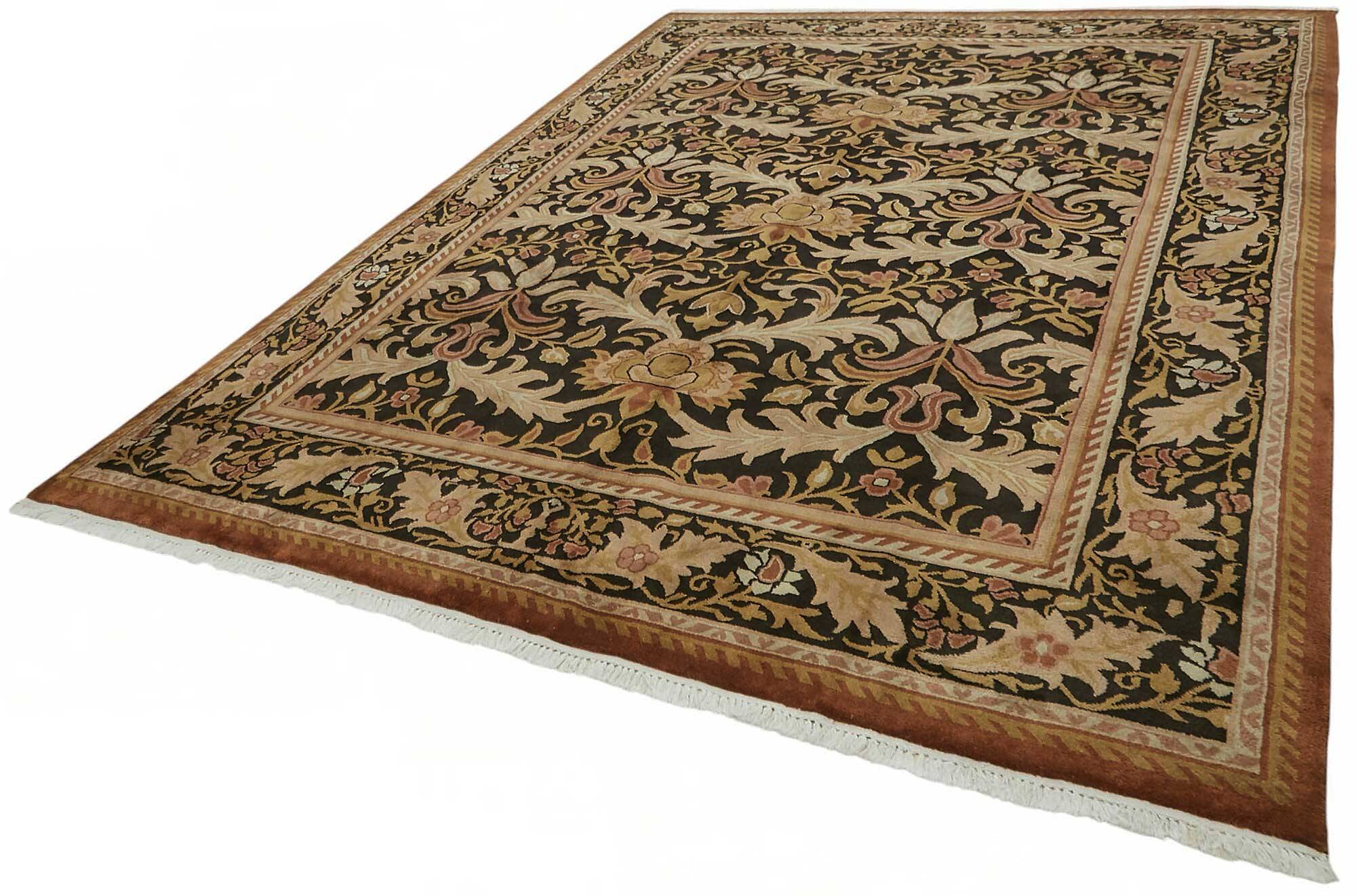 Turkish Handknotted Wool Oushak Rug 268 cm x 360 cm