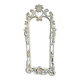 Miroir blanc en bois