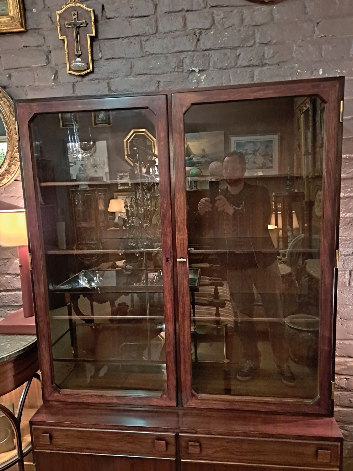 O.Bank Larsen Rosewood Bookcase