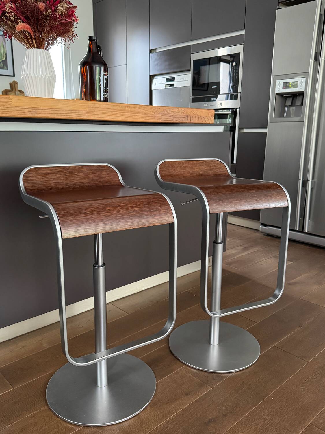 Paire de tabourets design « LEM S79 » par Shin & Tomoko Azumi pour La
