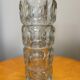 Vintage glass vase 1950s