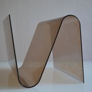 Modernist magazine holder pop space age plexiglas smokes vintage 70 years