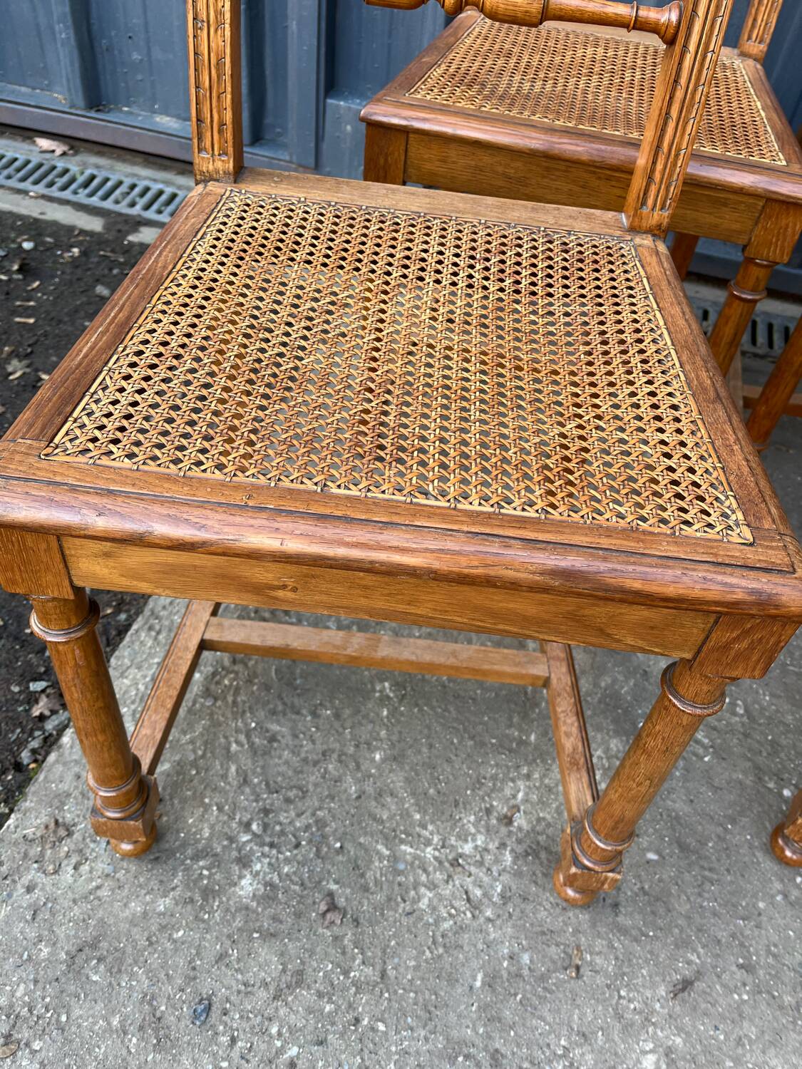 Cane chairs