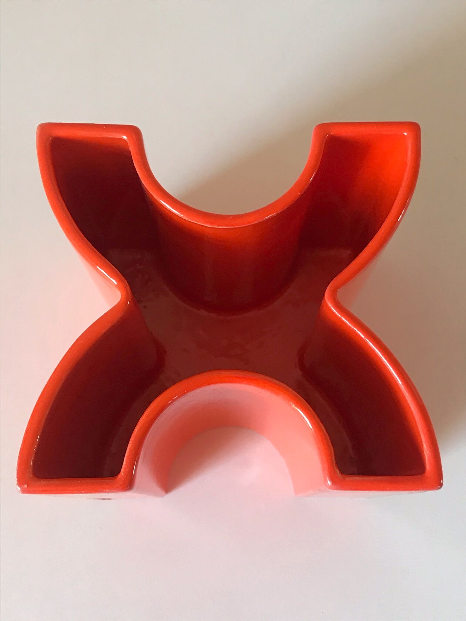 Vase en céramique française design années 70