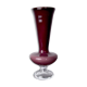 Purple vase in murano glass, Italy, 1980