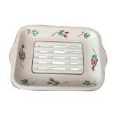 Asparagus dish in Luneville porcelain k&g