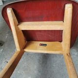 Pair of Pagholz chairs, schulmobel