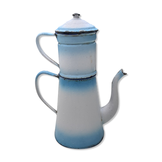 Cafetière émaillée 19 ème