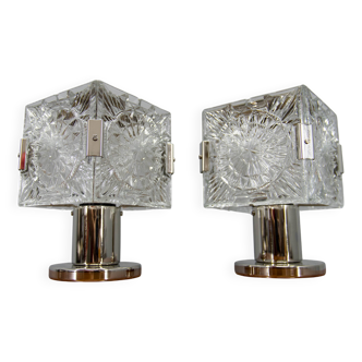 Set of Two Table Lamps by Kamenicky Senov, 1970s