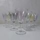 7 glasses aperitif vintage harlequin