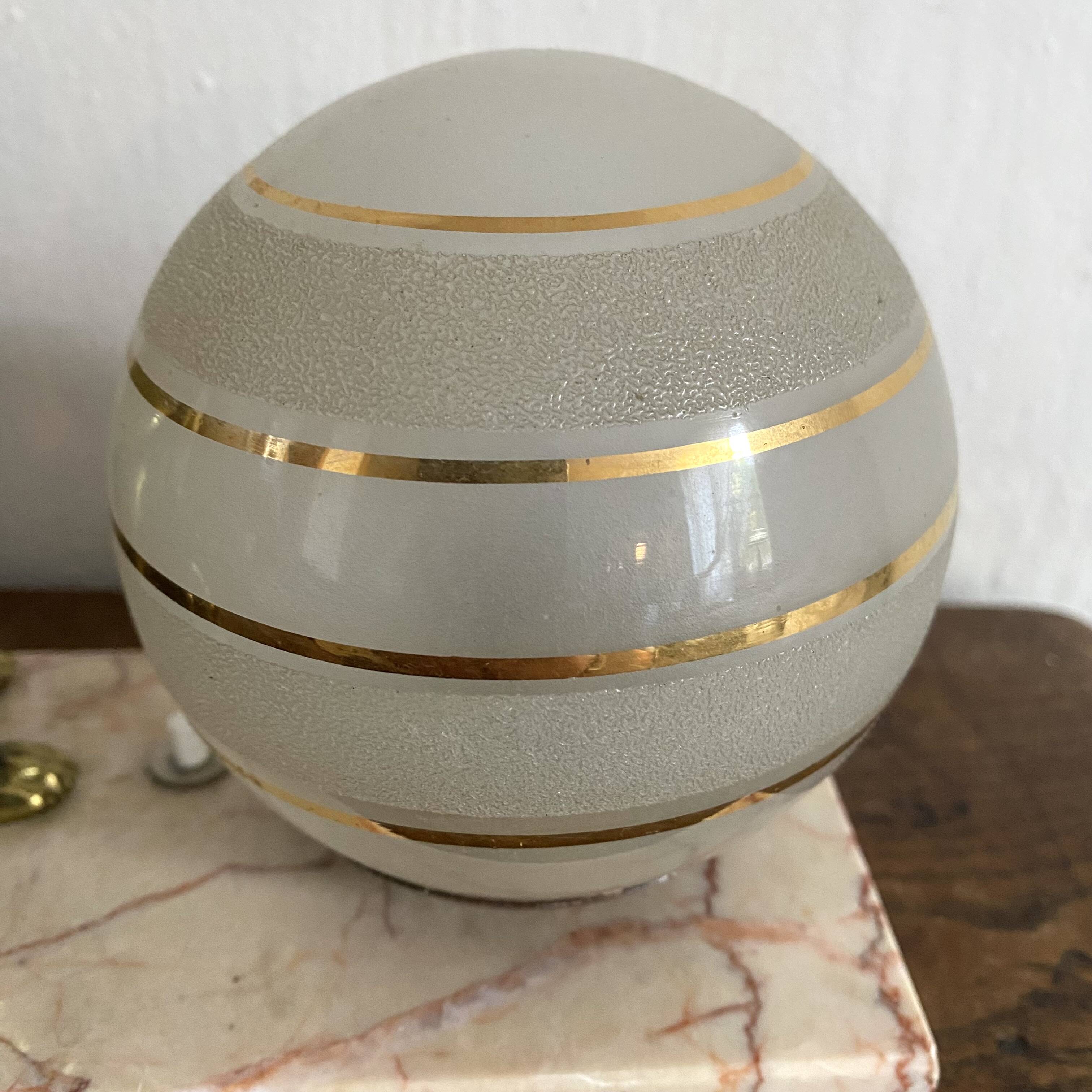 Art Deco Spitz Dog Night Light Lamp