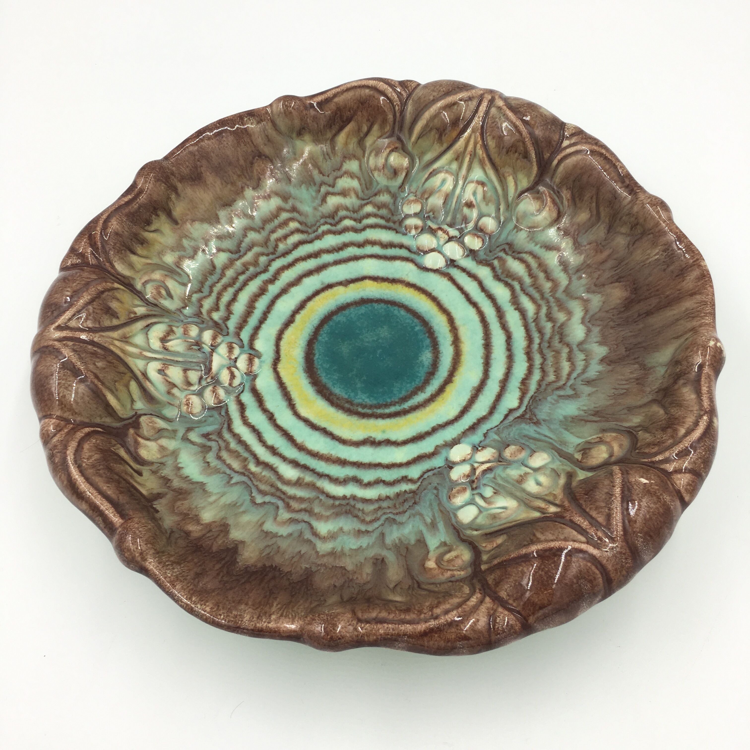 Ceramic fruit basket