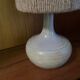 Vintage stoneware lamp