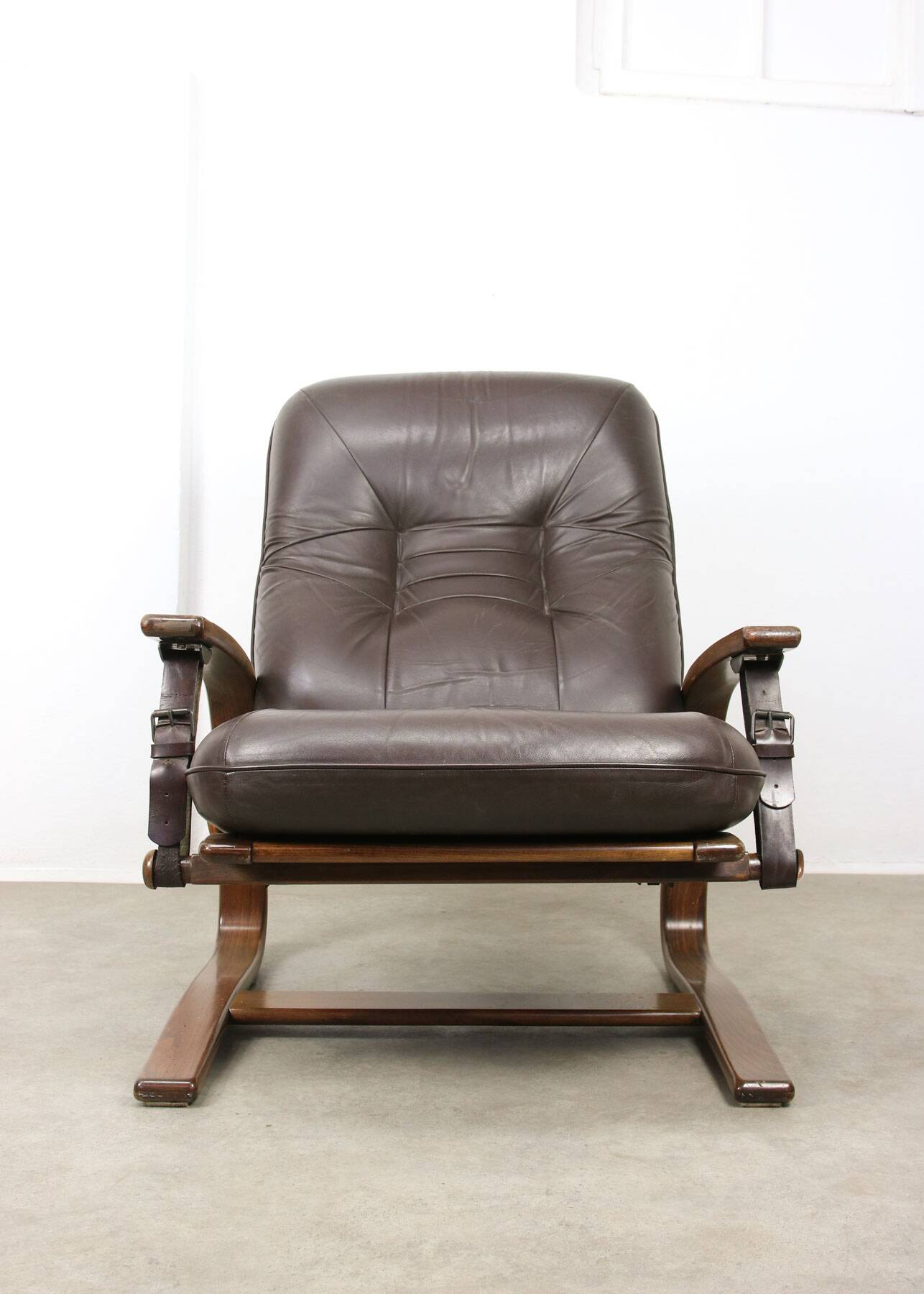 The Panter Leather Lounge Set by Arnt Lande for Westnofa, 70s