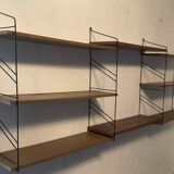 Vintage string shelf from the 60s-70s.