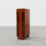 Unique Art Deco cabinet with veneer wood inlay, France 1920s