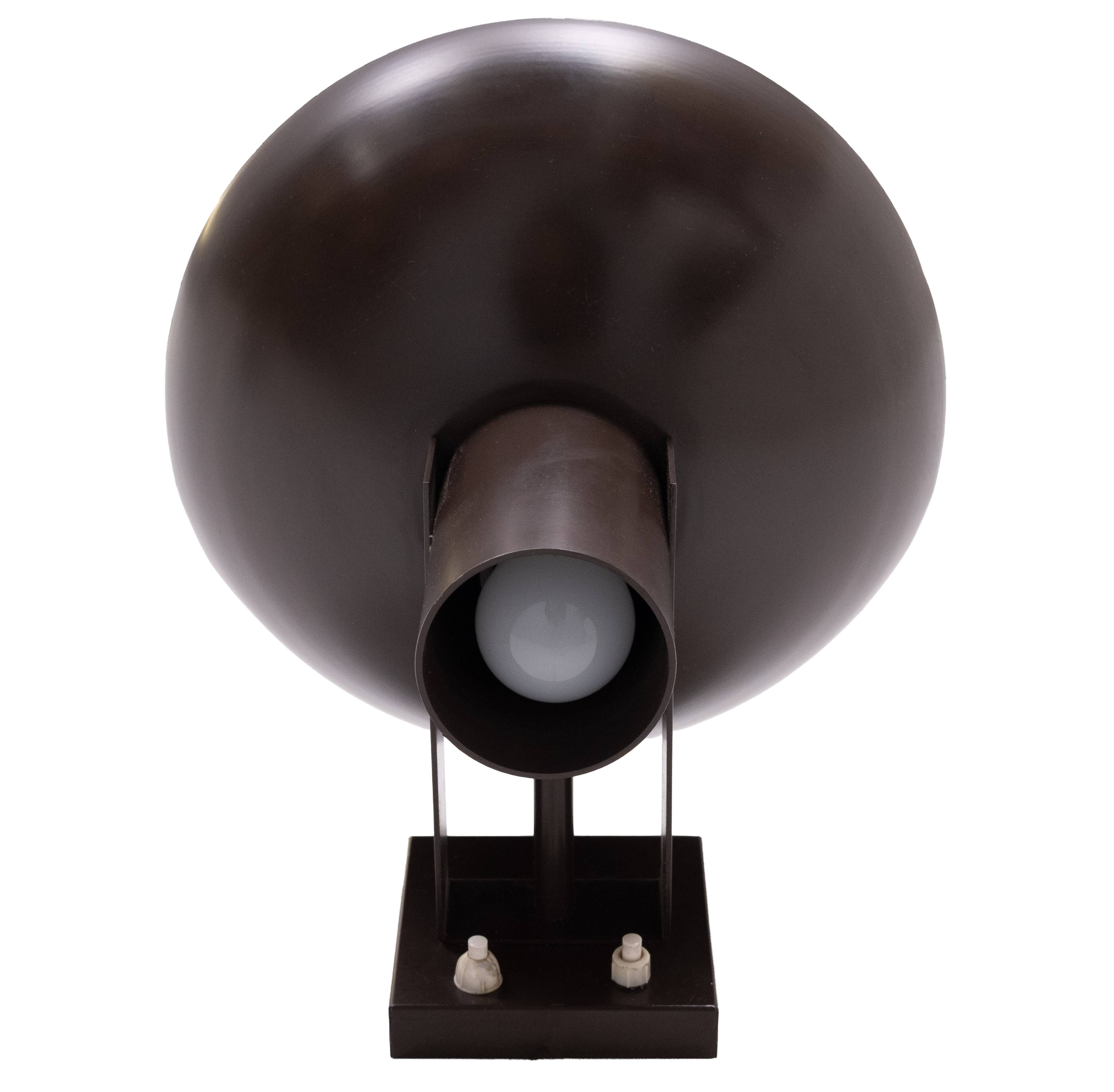 Pair philips nd60d diablo wall lamps 1960s holland