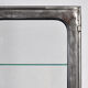 Vintage Iron And Glass Display Cabinet, 1970s