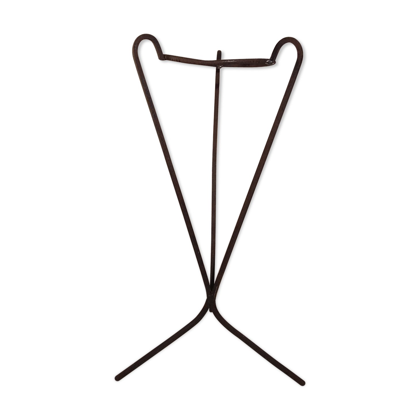 Door wrought iron pot