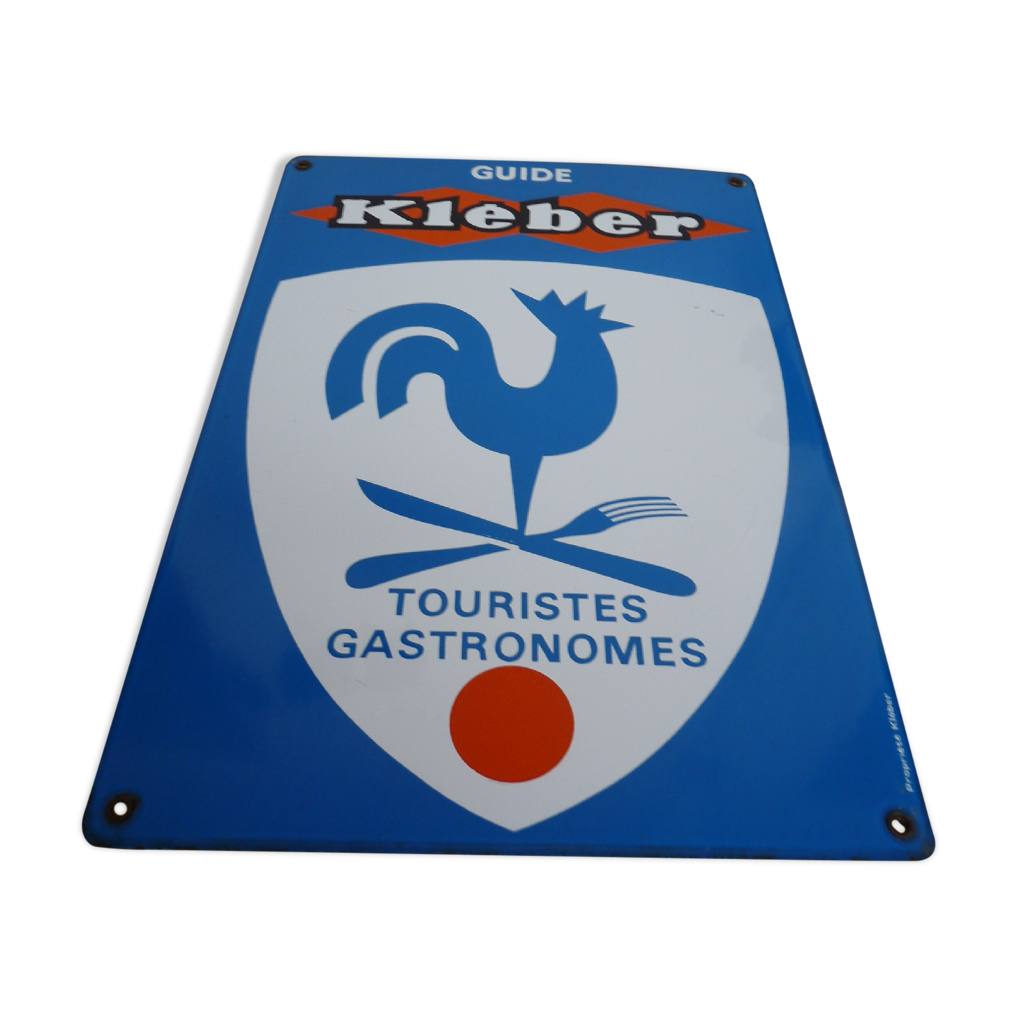 Plate tour guide kleber