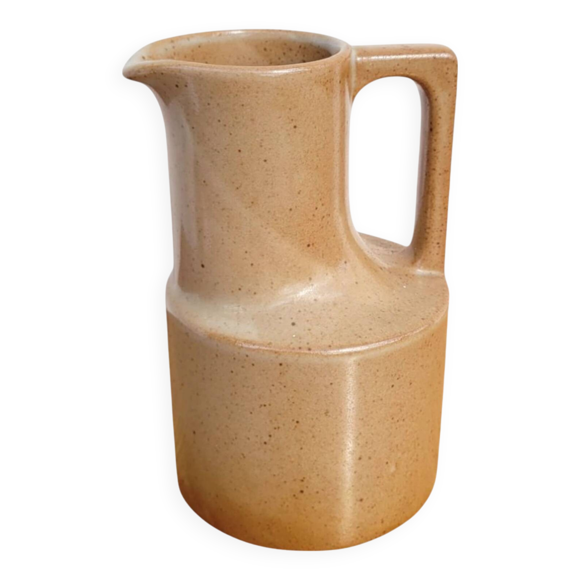 Brenne stoneware milk jug 70s