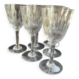 3334 - 6 Baccarat aperitif glasses, Corneille service