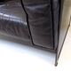Fauteuil lounge en cuir Matteo Grassi Korium KM 3/1 par Tito Agnoli, 1980