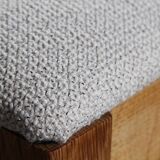 Set of 6 vintage Danish oak razorblade highback chairs by H. Kjærnulf, 1960s