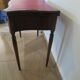 Table d’appoint extensible -Bureau-Années 80-Louis XV-teinte acajou