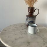 Table bistrot marbre