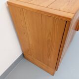 Charlotte Perriand style Les Arcs vintage pine storage unit from the 60s and 70s
