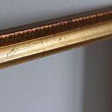 Old gilded wooden frame