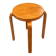 Tabouret attribué à Alvar Aalto