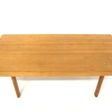 Table de salle à manger en pin, Borge Mogensen, Suède, 1960