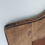 Old mirror in solid oak early twentieth century