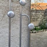 Industrial Wardrobe in Aluminium & Cast Iron – "SNCF" Style – 1950