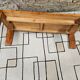Vintage solid wood mortise and tenon coffee table