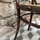 armchair signed Fischel wood turned early 20th century