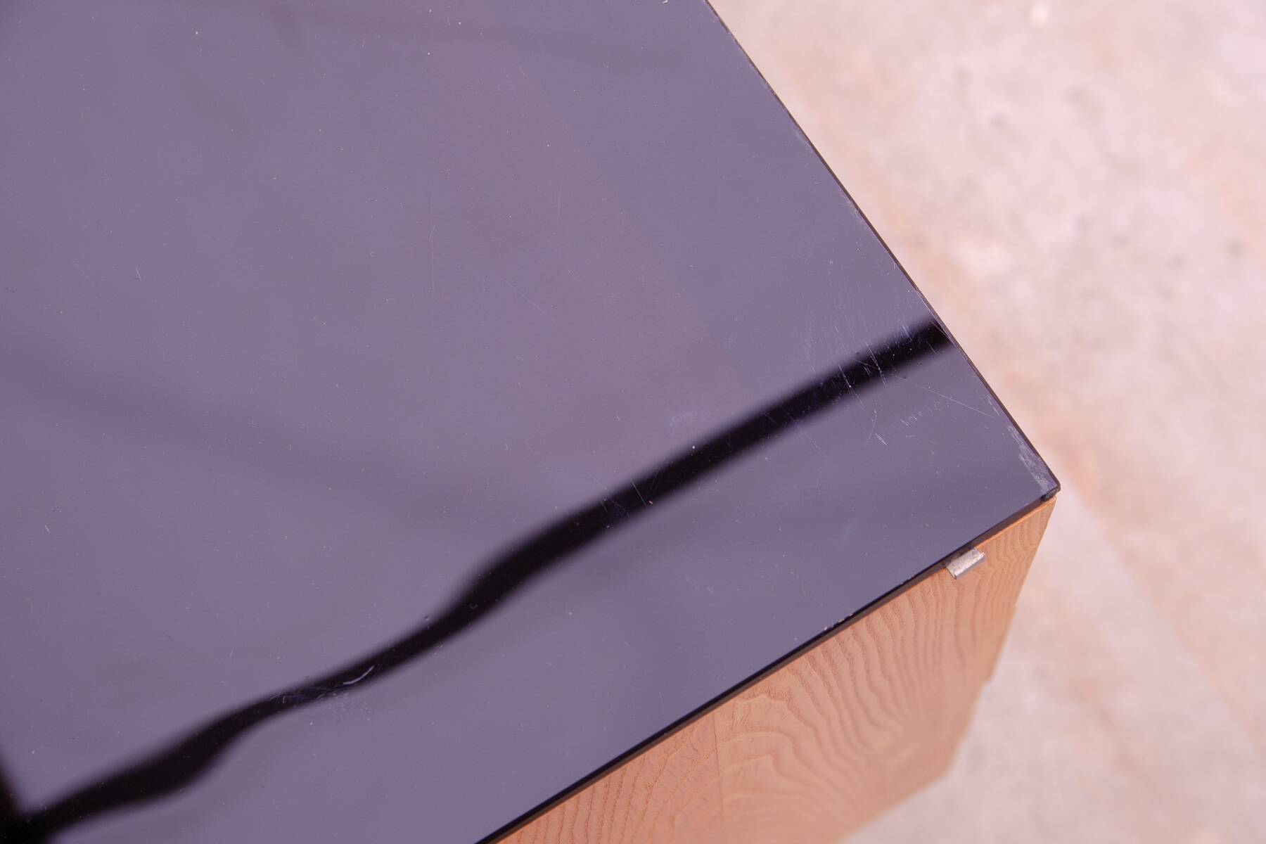 Armoire-bibliothèque vitrée vintage par Mojmír Požár, Tchécoslovaquie, 1960