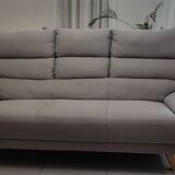 Canapé 3 places gris - Miliboo