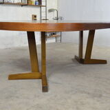 Vero meal table in vintage walnut 1960