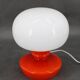 1970s Stepan Tabery Opaline Glass Table Lamp, Czechoslovakia