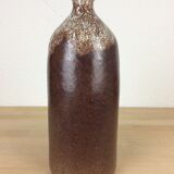 Bottle vase signed Accolay in sandstone