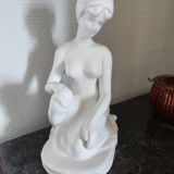 Ceramic female sculpture