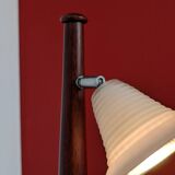 Scandinavian mahogany lamp