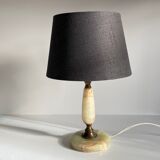 Lamp feet in vintage onyx stone