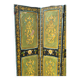 Painted Wooden Screen India 19th H 206 XL 171 Cm