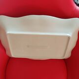 Large draining dish with Barbeau pattern.